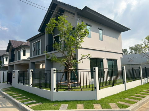 🔴RV20796🟡 ให้เช่าถูกมาก👍 บ้านเดี่ยว เวนิว ไอดี รังสิต ปทุมธานี 💛🧡 ✅แอดไลน์ @mproperty (มี @ ด้วย) แอดมินตอบไว