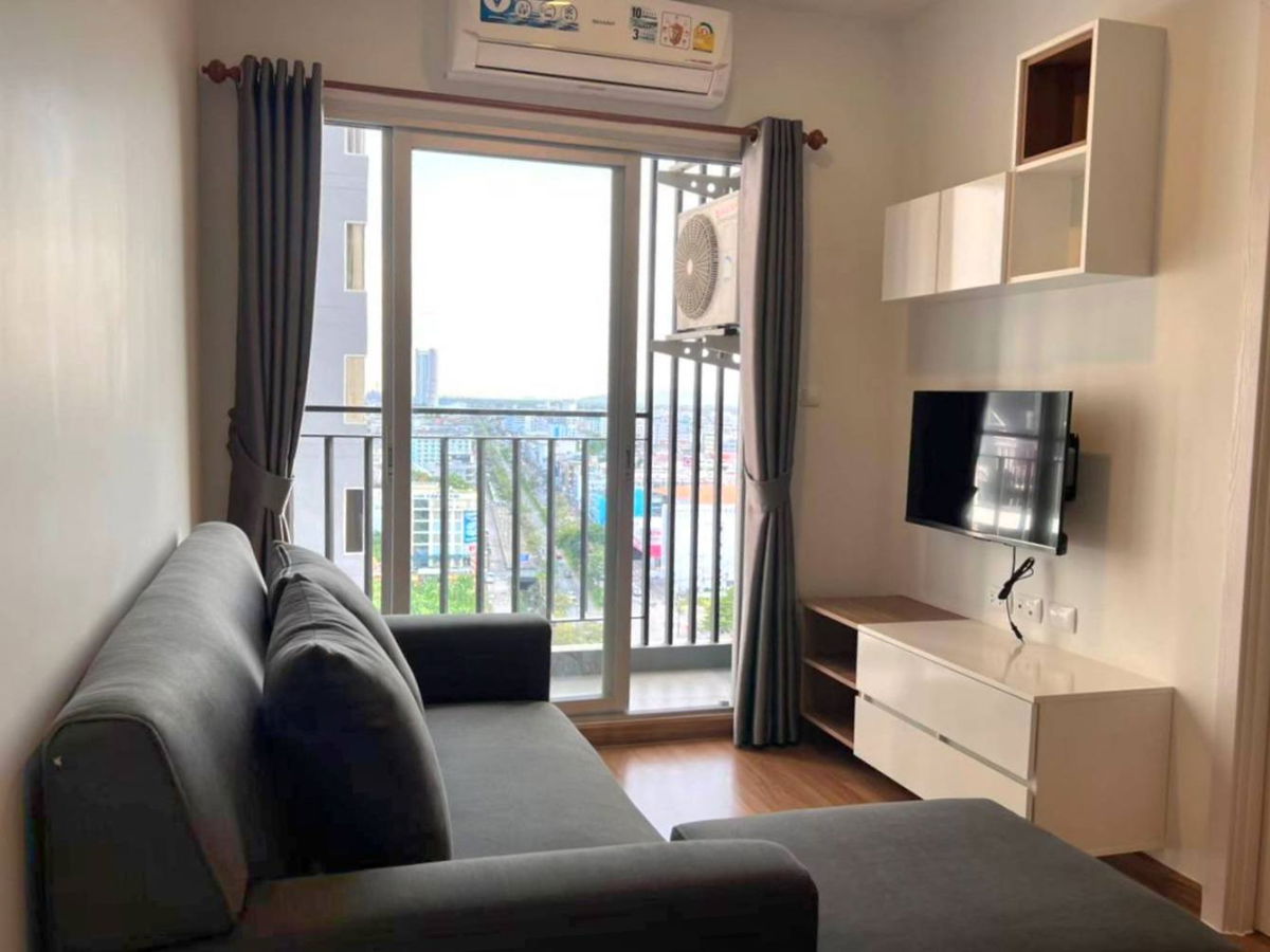 รูป ให้เช่า พลัส 30 เมตร ชั้น 15 ขนาด 1 ห้องนอน  ขนาด 30 ตร.ม. เช่า 10,000 บาท/เดือน - รูปที่ 2/20