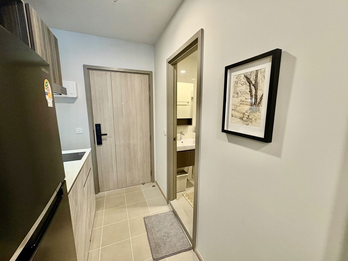 รูป ให้เช่าคอนโด แอสปาย อ่อนนุช สเตชั่น ชั้น12 1 ห้องนอน ขนาด 31 ตรม ใกล้ Lotus สุขุมวิท 50 - รูปที่ 11/13