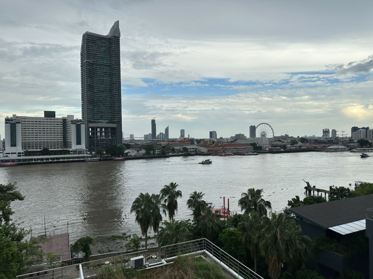 รูป ศุภาลัยริเวอร์ เพลสคอนโด เจริญนคร ริมแม่น้ำเจ้าพระยา ชั้น 9 44 ตรม. ห้องมุม เห็นวิวแม่น้ำ 2 ด้าน ห้องอยู่ทางตะวันออกเฉียงใต้ เห็นเอเชียทีคฝั่งตรงข้าม - รูปที่ 11/24