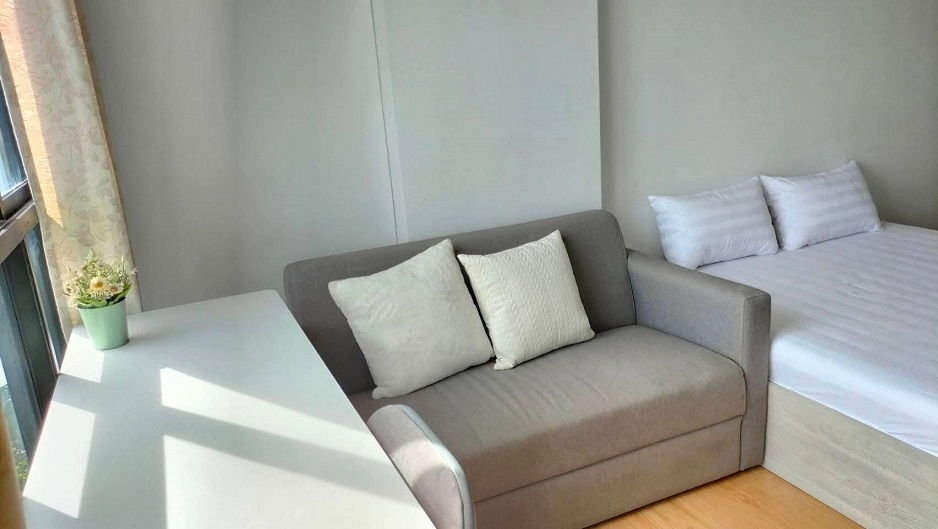 รูป โครงการใหม่ ให้เช่า คอนโด Atmoz Kanaal รังสิต ตึก A ชั้น 5 มีเครื่องซักผ้า 24 ตรม. ของครบ เพียง 10,500 บาท - รูปที่ 3/7