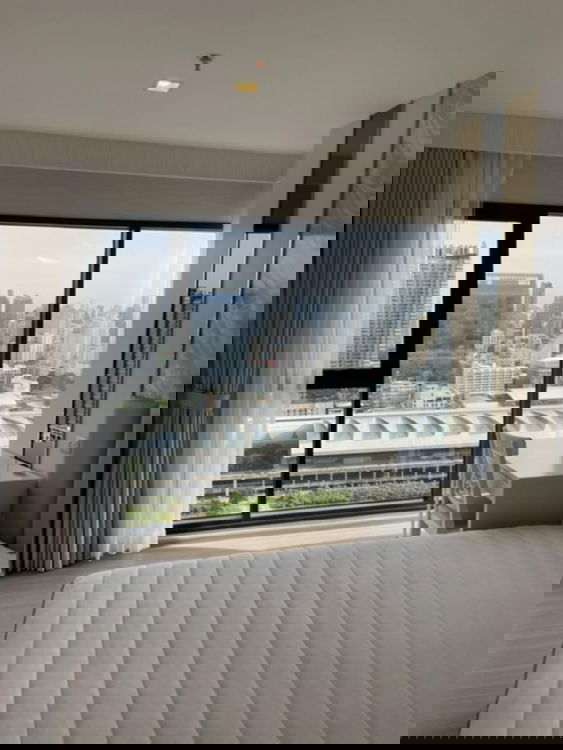 รูป ให้เช่า Life Asoke Hype (ไลฟ์ อโศก ไฮป์) ห้องใหญ่ที่สุดในโครงการ (65 ตรม.) ชั้น 32 วิวสวยที่สุด! แต่งบิ้วอินหรู พร้อมอยู่ PFD-07737 - รูปที่ 7/10