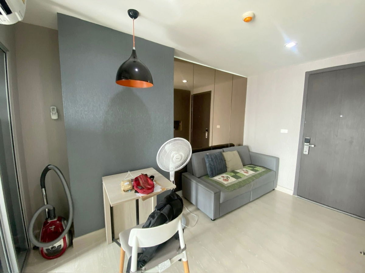 รูป 🍀ให้เช่าคอนโด Niche id Sukhumvit 113 ใกล้ BTS สำโรง 28 ตรม. 1ห้องนอน ห้องสวย มีเครื่องซักผ้า เช่าเพียง 7500- - รูปที่ 2/8