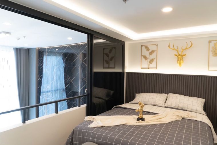 ((KC-0007))  🏢 ให้เช่า ไนท์บริดจ์ พหลโยธิน อินเตอร์เชนจ์  ⚡ ห้องมุม Duplex ⚡ 