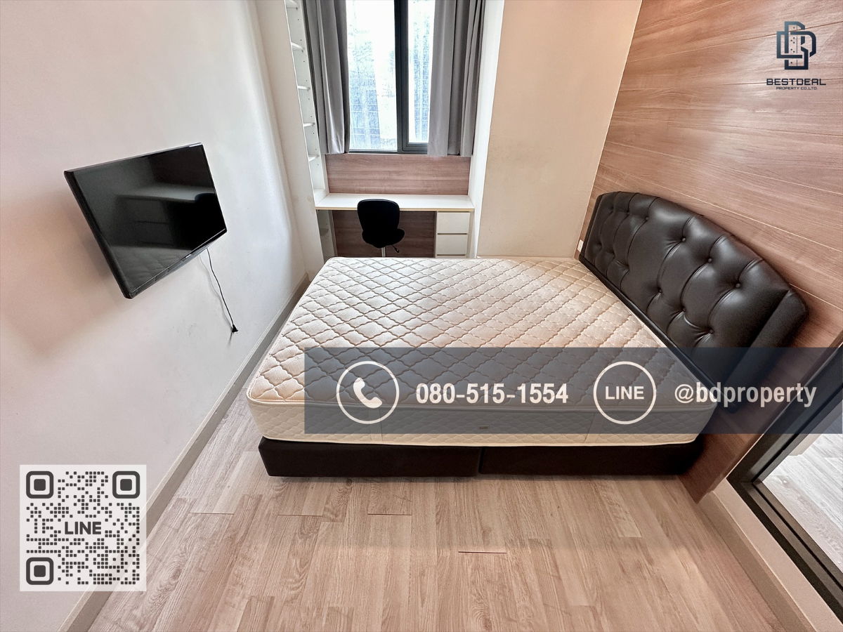 รูป Bestdeal ให้เช่า   ขนาด1 ห้องนอน 31ตรม. เฟอร์นิเจอร์และเครื่องใช้ไฟฟ้าครบ ราคา15,000/เดือนเท่านั้น “ IDEO MOBI RAMA 9” ใกล้MRT และ เซ็นทรัลพระราม 9  - รูปที่ 8/13