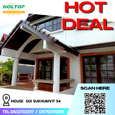 Houses for rent Phra Khanong : #R8489 🎉 291268 House for Rent, Soi Sukhumvit 54