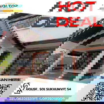 #R8489 🎉 291268 ให้เช่าบ้าน Soi Sukhumvit 54