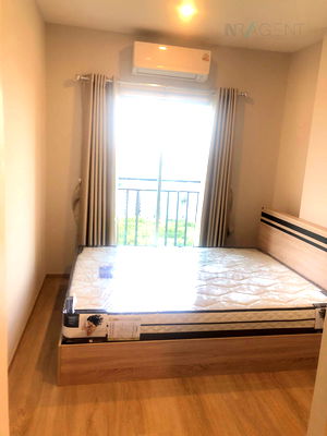 Condos for rent : 🎊 For Rent Condo LUMPINI PLACE CHAENGWATTHANA-PAKKRET STATION Building 1, Floor 19,1 bed room, Room size 28 sqm