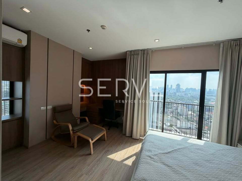 รูป 🔥ห้องกว้าง 1 นอน แต่งหรู ตำแหน่งดี ชั้นสูง วิวดีไม่โดนบล็อก เฟอร์จัดเต็ม พร้อมอยู่ คอนโดทำเลดี ใกล้ BTS อารีย์ @ Noble Reform - รูปที่ 7/13