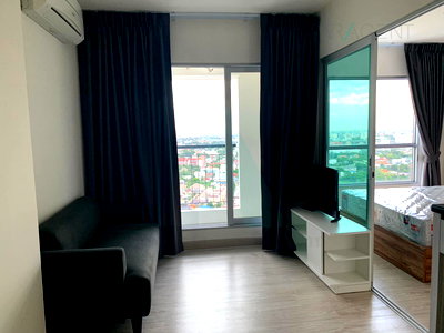 Condos for rent Pracha Chuen Road : For rent condo ASPIRE NGAMWONGWAN Building S, Floor 25,1 bed room, Room size 28.00 sqm