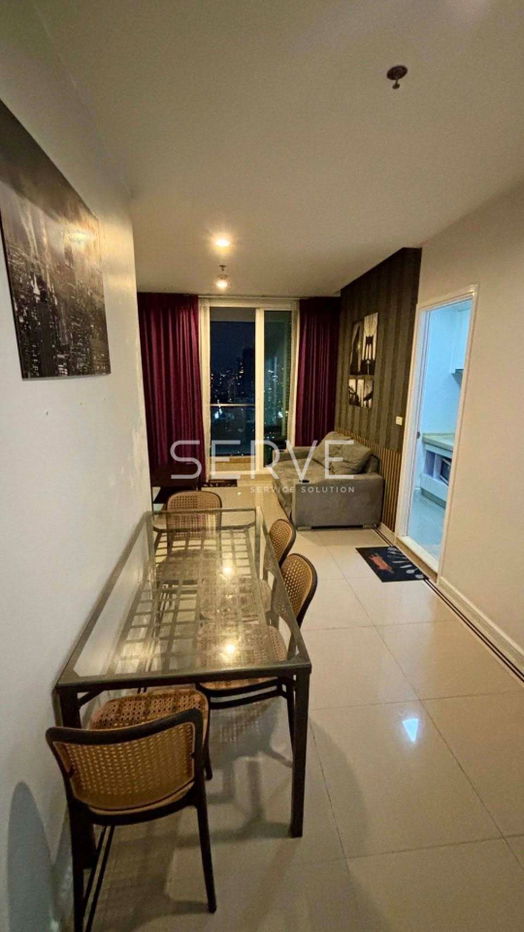 รูป 🔥ห้องกว้าง 1นอน ชั้นสูงสุด 30+ วิวดีมาก เฟอร์จัดเต็ม ห้องพร้อมอยู่ คอนโดทำเลดีมาก ใกล้ MRT พระราม 9  @   T.C Green - รูปที่ 3/10