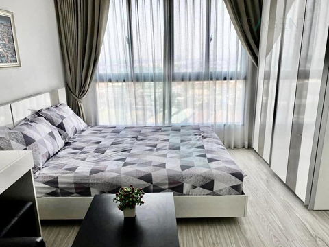 🎉 For Rent Condo IDEO MOBI SUKHUMVIT EASTGATE Building 1, Floor 18,Studio, Room size 23.00 sqm