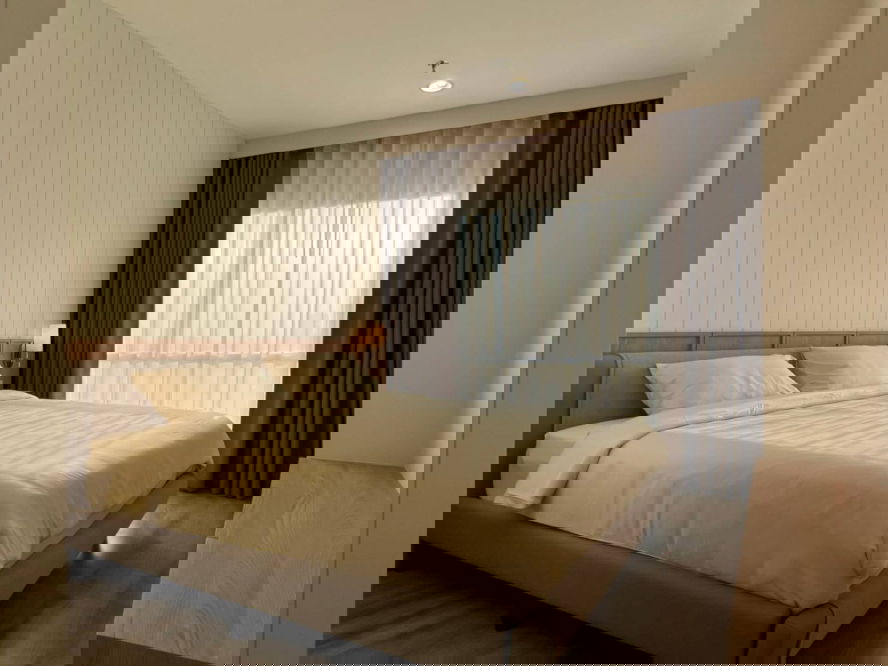 picture Rent ! big size, high floor, With fixed parking, Good location! Code C20251200058...Centric Sathorn-St.Louis, 2 bed, 2 bath, furnished - 4/6