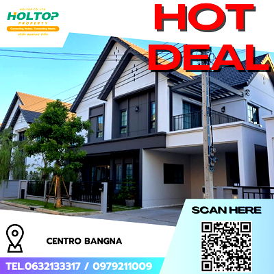 Houses for rent : #R8512 🎉 291268 House for Rent at Centro Bangna