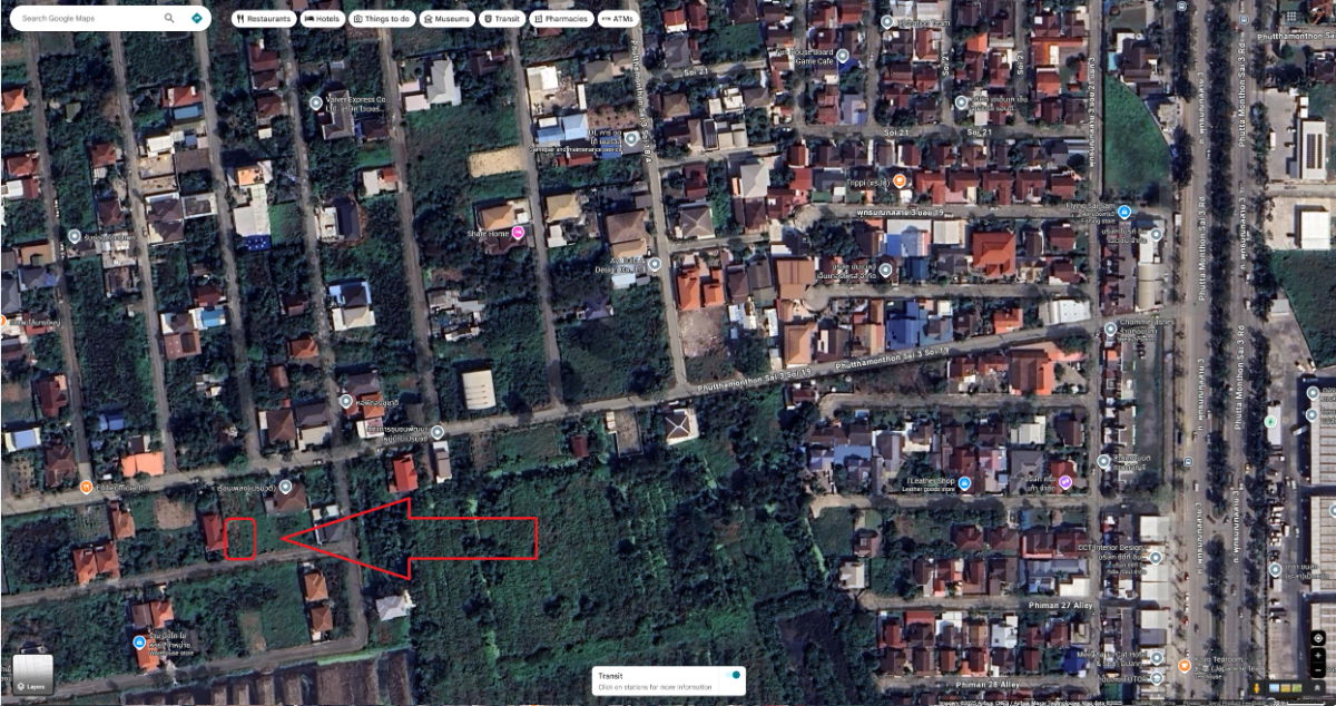 รูป ขายที่ดินทำเลอยู่อาศัย พุทธมณฑลสาย 3 ซอย 19  บรรยากาศสงบ เป็นส่วนตัว เหมาะสร้างบ้านเดี่ยว - รูปที่ 7/9