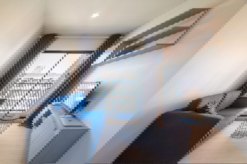 picture 🏙️Best Price and Modern 1BR Condo in On Nut | Near On Nut BTS, Ready to Move In - U2000265 - 1/12