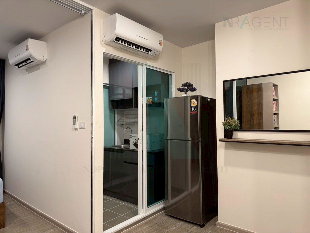 รูป 🎊 ให้เช่าคอนโด รีเจ้นท์ โฮม บางนา อาคาร B ชั้น 27 1 ห้องนอน ขนาด 28 ตรม ใกล้ BTS บางนา - รูปที่ 7/8