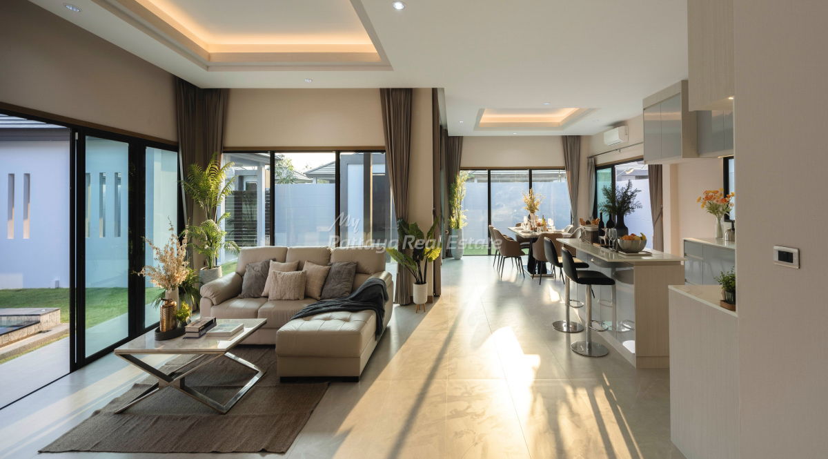 รูป HEBP603 - ขายบ้านวิลล่า 3 ห้องนอน บ้านพัทยา 6 - รูปที่ 3/15