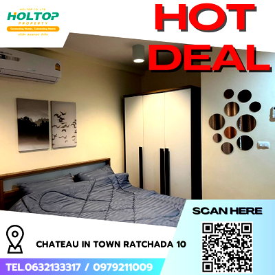 คอนโดให้เช่า : #R8510   🎉 291268 ให้เช่าคอนโด Chateau in Town Ratchada 10
