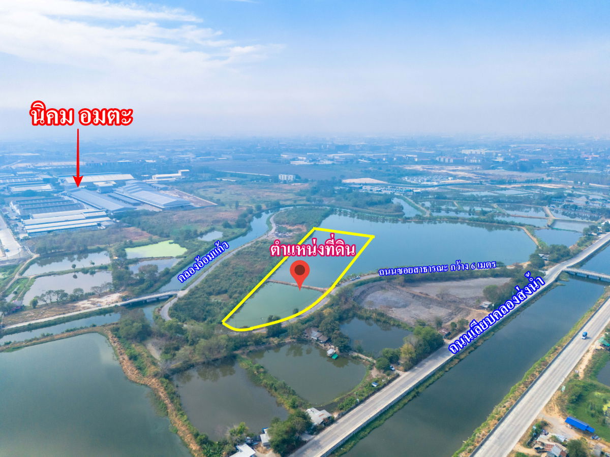 รูป ขายที่สีม่วง อีอีซี 10 ไร่เศษ  ใกล้ถนนเลียบมอเตอร์เวย์สาย 7 ใกล้นิคมอมตะ พานทอง ต.บางนาง อ.พานทอง จ.ชลบุรี - รูปที่ 4/7