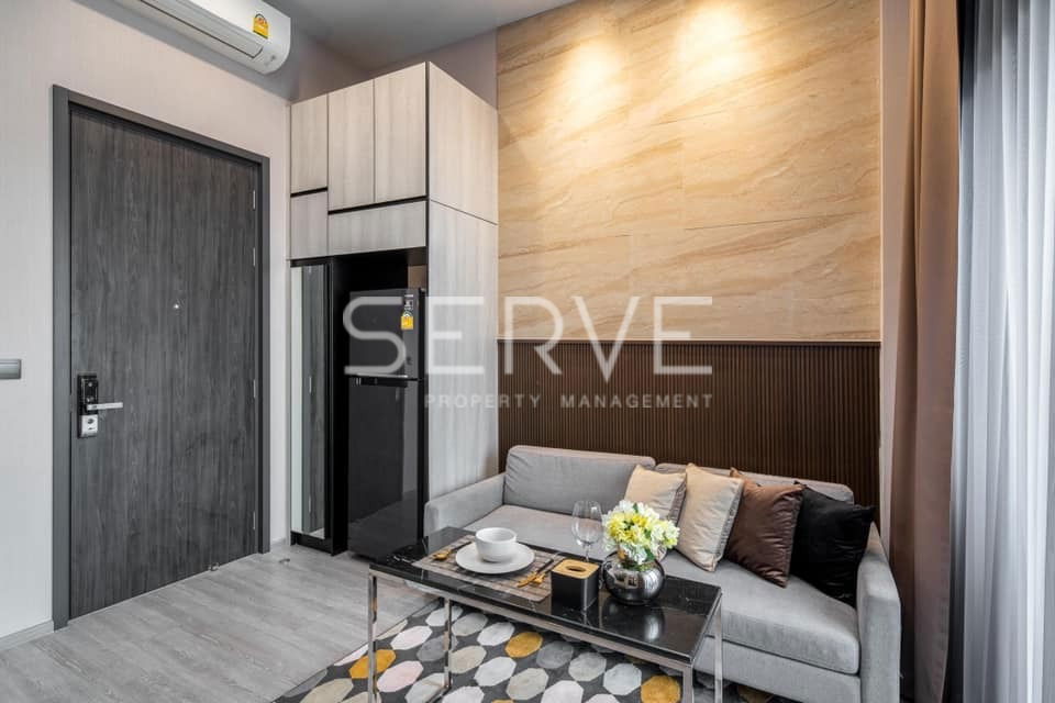 รูป 1 นอน 28 ตร.ม. ห้องสวย ชั้นสูง 20+ ทำเลดี ใกล้ BTS ปุณณวิถี 250 ม. ที่คอนโด The Line Sukhumvit 101 /  ให้เช่าคอนโด - รูปที่ 3/9