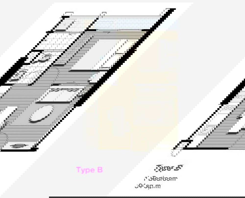 รูป Call : 086-959-0430 ขายขาดทุน SYM Vibha-Ladprao แบบห้อง 1 ห้องนอน ชั้น11 (มีที่จอดรถประจำ) คอนโดติดห้าแยกลาดพร้าว ใกล้ BTS หมอชิต (เจ้าของขายเอง) - รูปที่ 7/12
