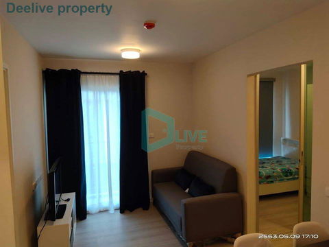 DL003326 Condo for rent, Plum Condo Ram 60 Interchange near MRT ลำสาลี, ready to move in, call urgently 0653619502 LineID @534wlwof