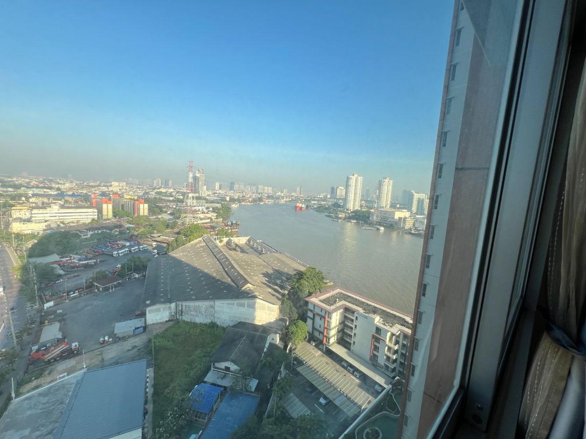picture Ivy River Condominium, a riverside condo along the Chao Phraya River. River-view unit with full facilities, ready to move in. - 6/14