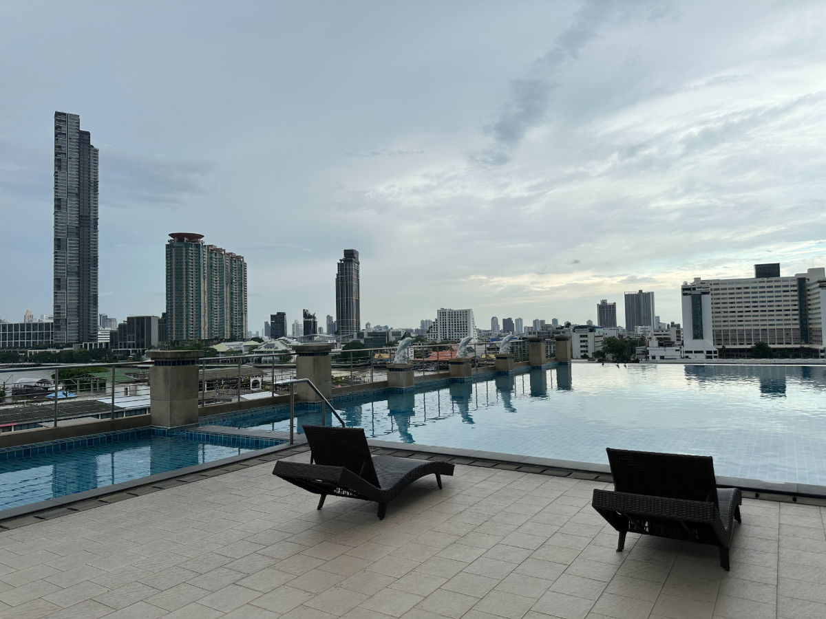 รูป ศุภาลัยริเวอร์ เพลสคอนโด เจริญนคร ริมแม่น้ำเจ้าพระยา ชั้น 9 44 ตรม. ห้องมุม เห็นวิวแม่น้ำ 2 ด้าน ห้องอยู่ทางตะวันออกเฉียงใต้ เห็นเอเชียทีคฝั่งตรงข้าม - รูปที่ 9/24