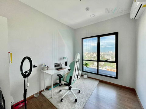 🎉 For Rent Condo METRIS RAMA 9 - RAMKHAMHAENG Building 1, Floor 22,2 bed room, Room size 49.00 sqm