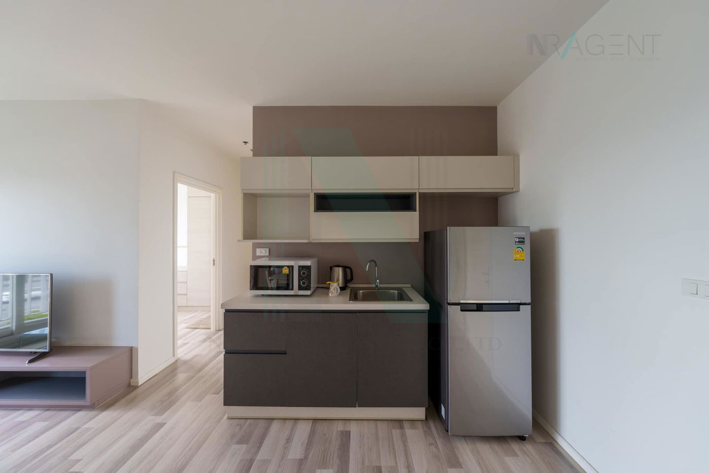 รูป ให้ขายคอนโด เดอะ คีย์ วุฒากาศ อาคาร  ชั้น 5 2 ห้องนอน ขนาด 56 ตรม ใกล้ The Mall ท่าพระ - รูปที่ 3/8