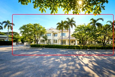 เช่าบ้านเดี่ยว ถนนสุขาภิบาล 5 : MRT วัชรพล 2.1กม. รามอินทรา 152ตร.วา 500ตร.ม. ให้เช่า คฤหาสน์หรู 2 ชั้น 2 หลังใหญ่ติดกัน 6นอน 4น้ำ บิ้วท์อินครบ ตลาดถนอมมิตร 1.4 กม.