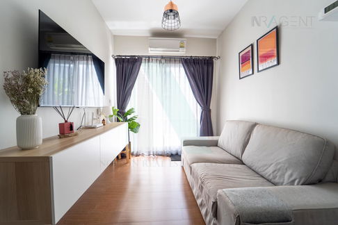 ขายคอนโด เอ สเปซ เพลย์ รัชดา-สุทธิสาร อาคาร 1 ชั้น 1 1 ห้องนอน ขนาด 42 ตรม ใกล้ โรบินสัน รัชดา