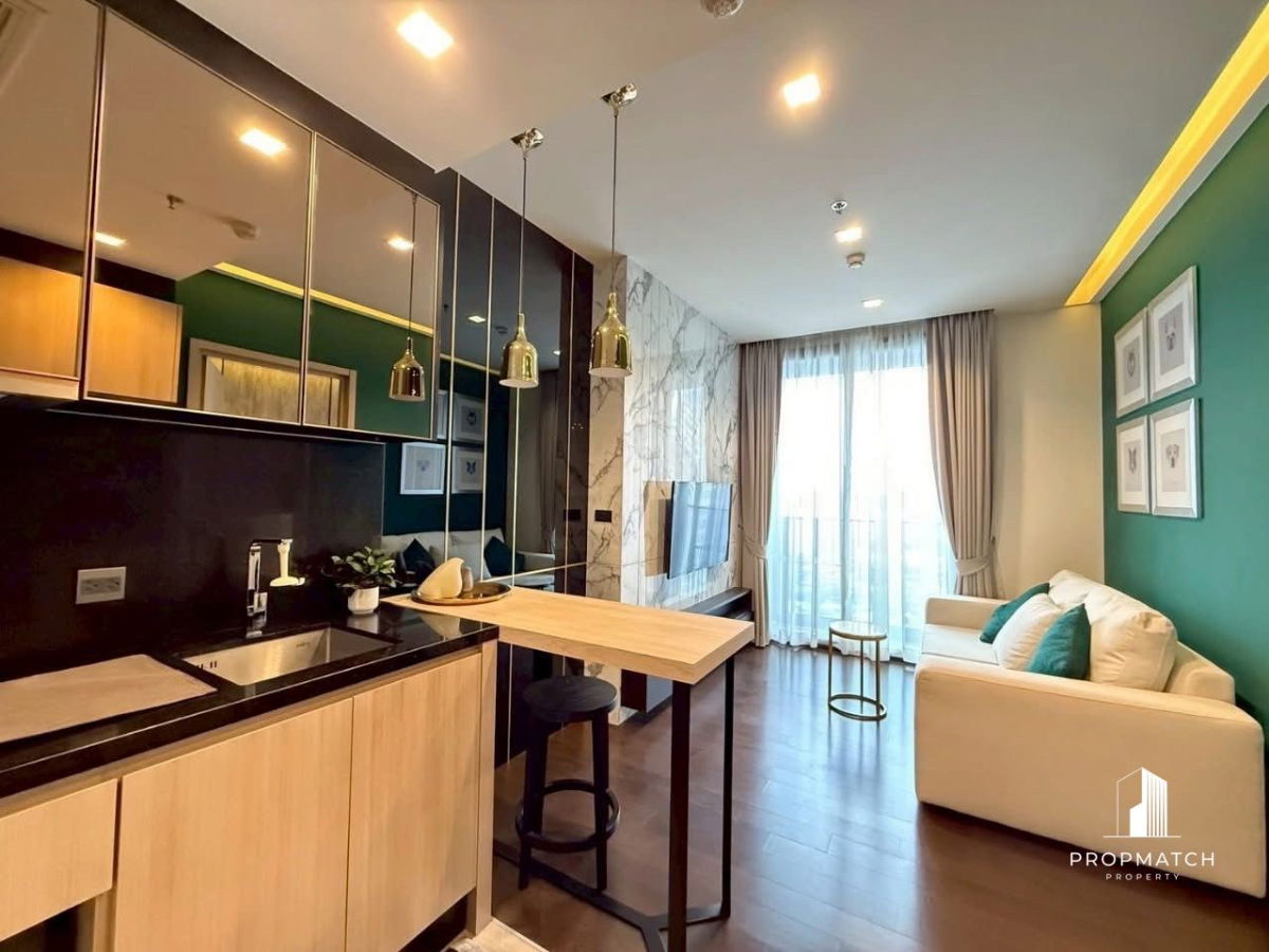 รูป PM034608✨Flash Deal ✨The Line Ratchathewi( 1Bed 1Bath 34SQM.) แต่งครบพร้อมอยู่ !! เพียง 25,000 บาทต่อเดือน Tel.0981315848 @propmatch - รูปที่ 2/6