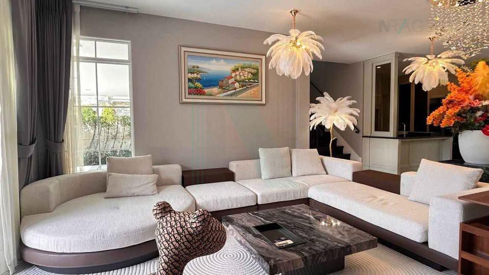 รูป 📌 ให้เช่าบ้านเดี่ยว 2 ชั้น นันทวัน บางนา กม.7 4 ห้องนอน 5 ห้องน้ำ - รูปที่ 2/8