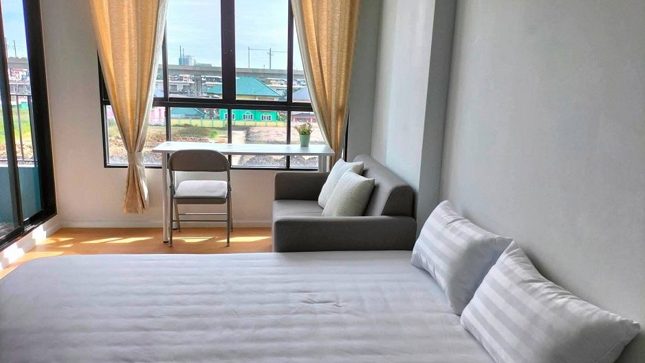 รูป โครงการใหม่ ให้เช่า คอนโด Atmoz Kanaal รังสิต ตึก A ชั้น 5 มีเครื่องซักผ้า 24 ตรม. ของครบ เพียง 10,500 บาท - รูปที่ 1/7