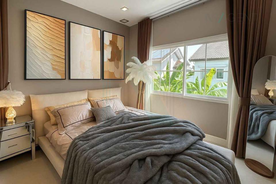 รูป 📌 ให้เช่าบ้านเดี่ยว 2 ชั้น นันทวัน บางนา กม.7 4 ห้องนอน 5 ห้องน้ำ - รูปที่ 8/8