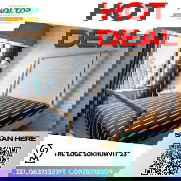 #R8484 🎉 291268 Condo for Rent: The Edge Sukhumvit 23