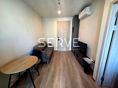 Condos for rent : 1 Bed 1 Bath Nice Room City View Fully furnished  New Condo Good Location Close To MRT Phra Ram 9  220 m.  @  NUE District R9