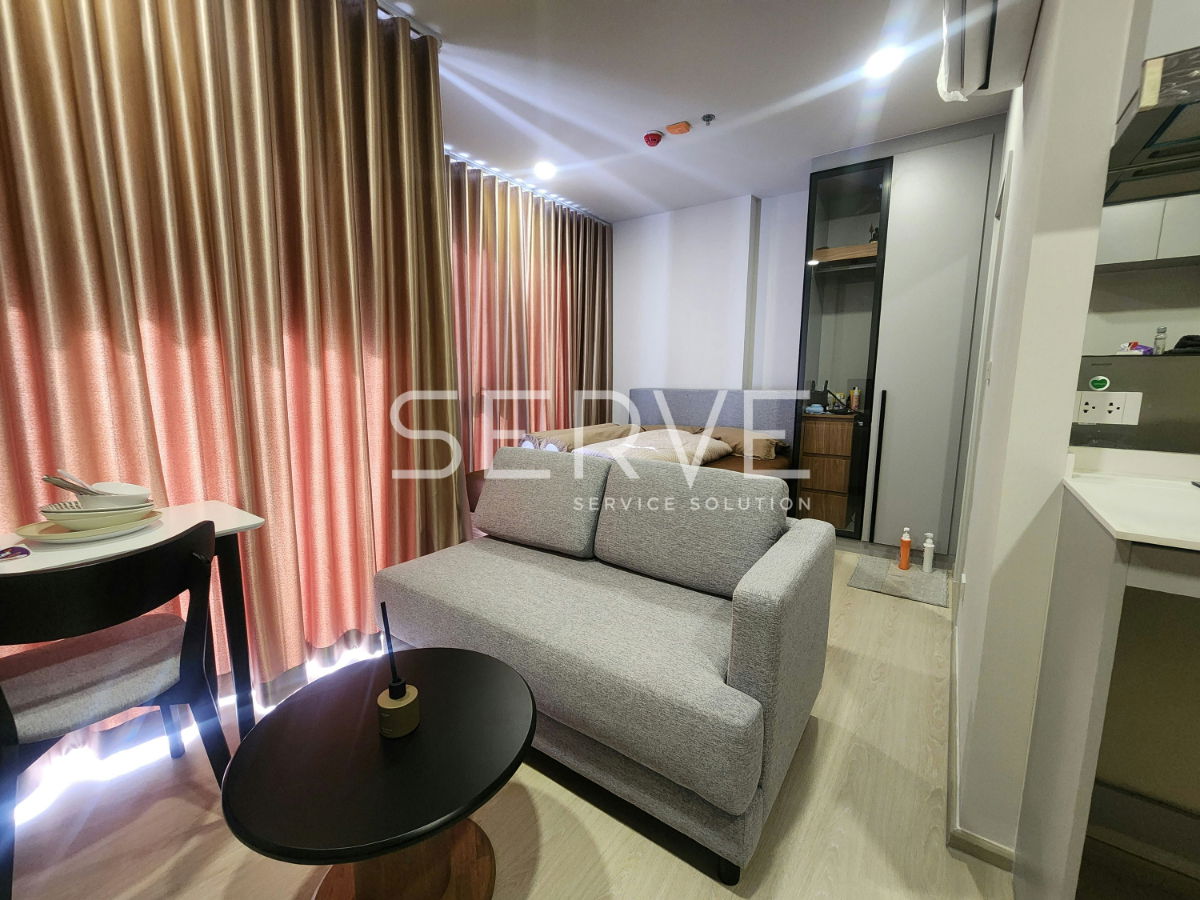 รูป 🔥ห้องใหม่ สตูดิโอกั้นเป็นสัดส่วน เฟอร์จัดเต็ม แต่งครบ ห้องพร้อมอยู่ คอนโดทำเลดี ริมแม่น้ำ ใกล้ พระราม 3 ,เทอมินอลพระราม 3  @  Nue Riverest Ratburana  - รูปที่ 2/6