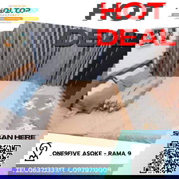 #R8517 🎉 291268 ให้เช่าคอนโด One9Five Asoke - Rama 9 