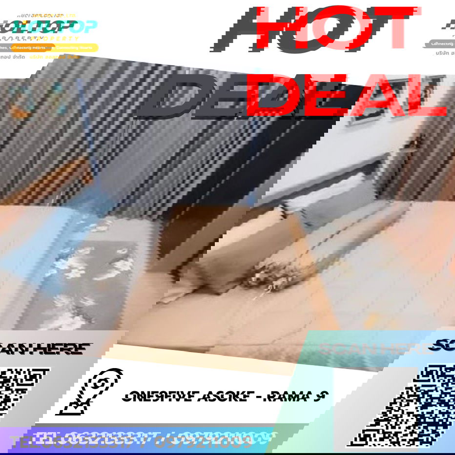 รูป #R8517 🎉 291268 ให้เช่าคอนโด One9Five Asoke - Rama 9  - รูปที่ 1/10