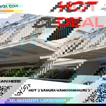 #R8501 🎉 291268 House for Rent: Indy 2 Bangna-Ramkhamhaeng 2