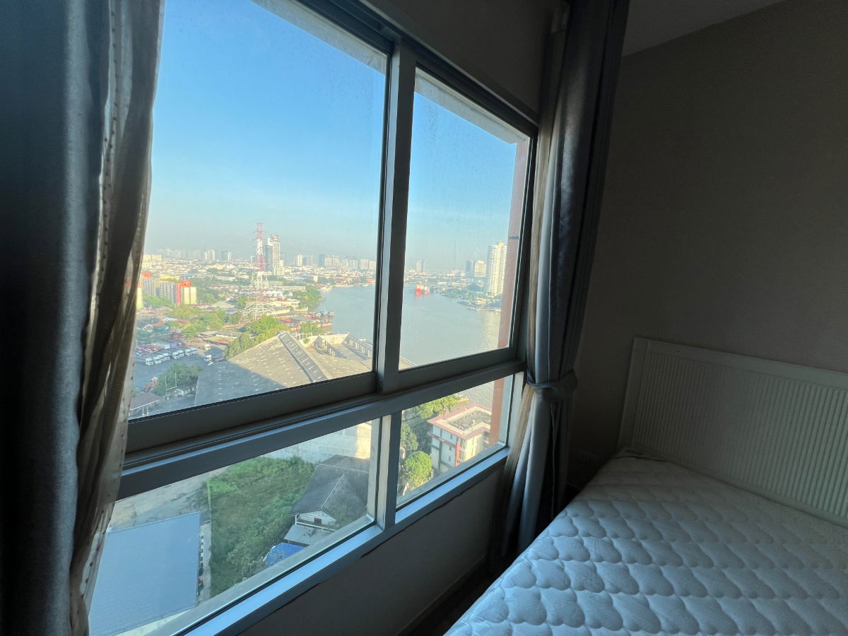picture Ivy River Condominium, a riverside condo along the Chao Phraya River. River-view unit with full facilities, ready to move in. - 5/14