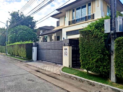 Houses for rent Samut Sakhon : For Rent: Greenery at Nusasiri Project, Rama 2 3 bedrooms, 4 bathrooms Fully furnished, ready to move in