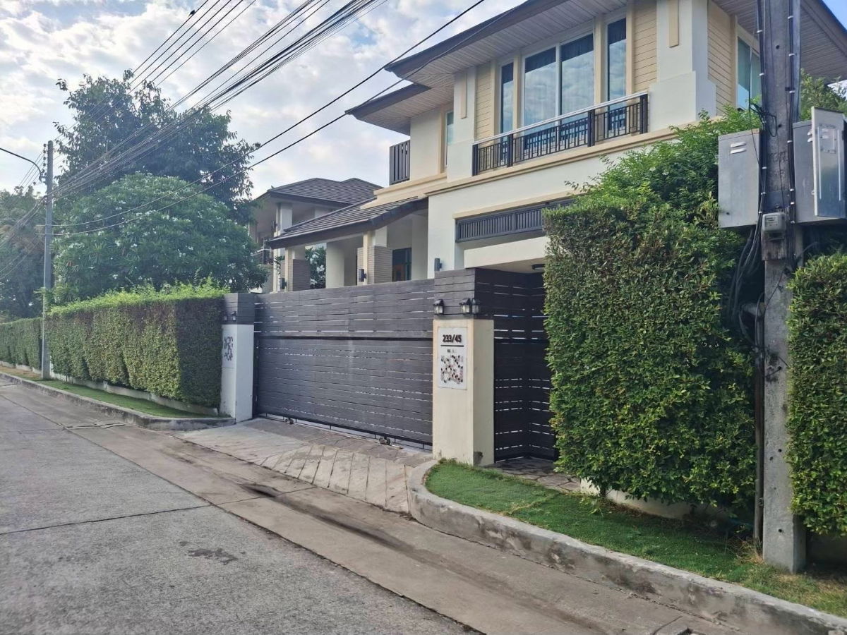 รูป ให้เช่า กรีนเนอรี่  โครงการณุศาศิริ พระราม 2   3 ห้องนอน 4 ห้องน้ำ  เฟอร์ครบ พร้อมอยู่ - รูปที่ 1/18