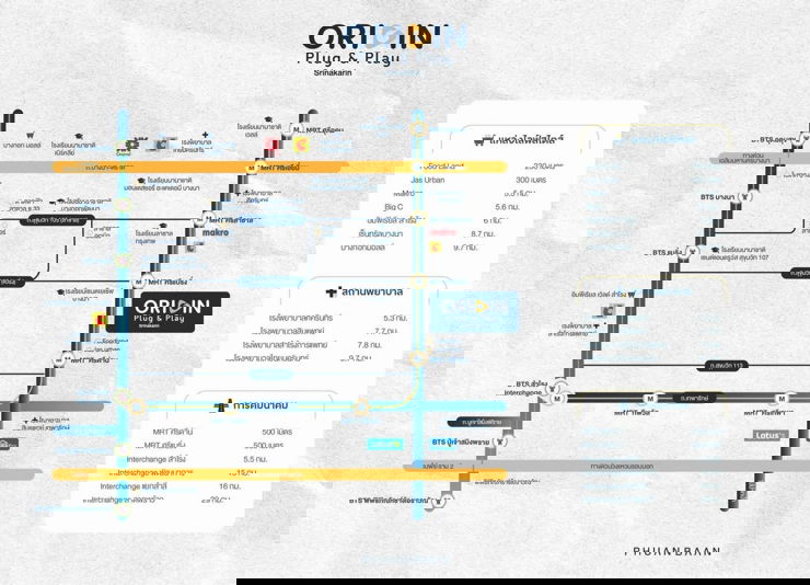 picture For RentðĨOrigin Plug&Play Srinakarin ðĐNEW ROOM - 23/23