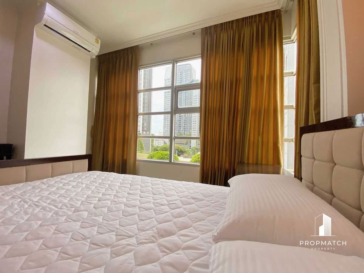 รูป PM033910✨Flash Deal ✨Baan Klang Krung Siam - Pathumwan( 2Bed 2Bath 84SQM.) แต่งครบพร้อมอยู่ !! เพียง 38,000 บาทต่อเดือน Tel.0981315848 @propmatch - รูปที่ 3/5