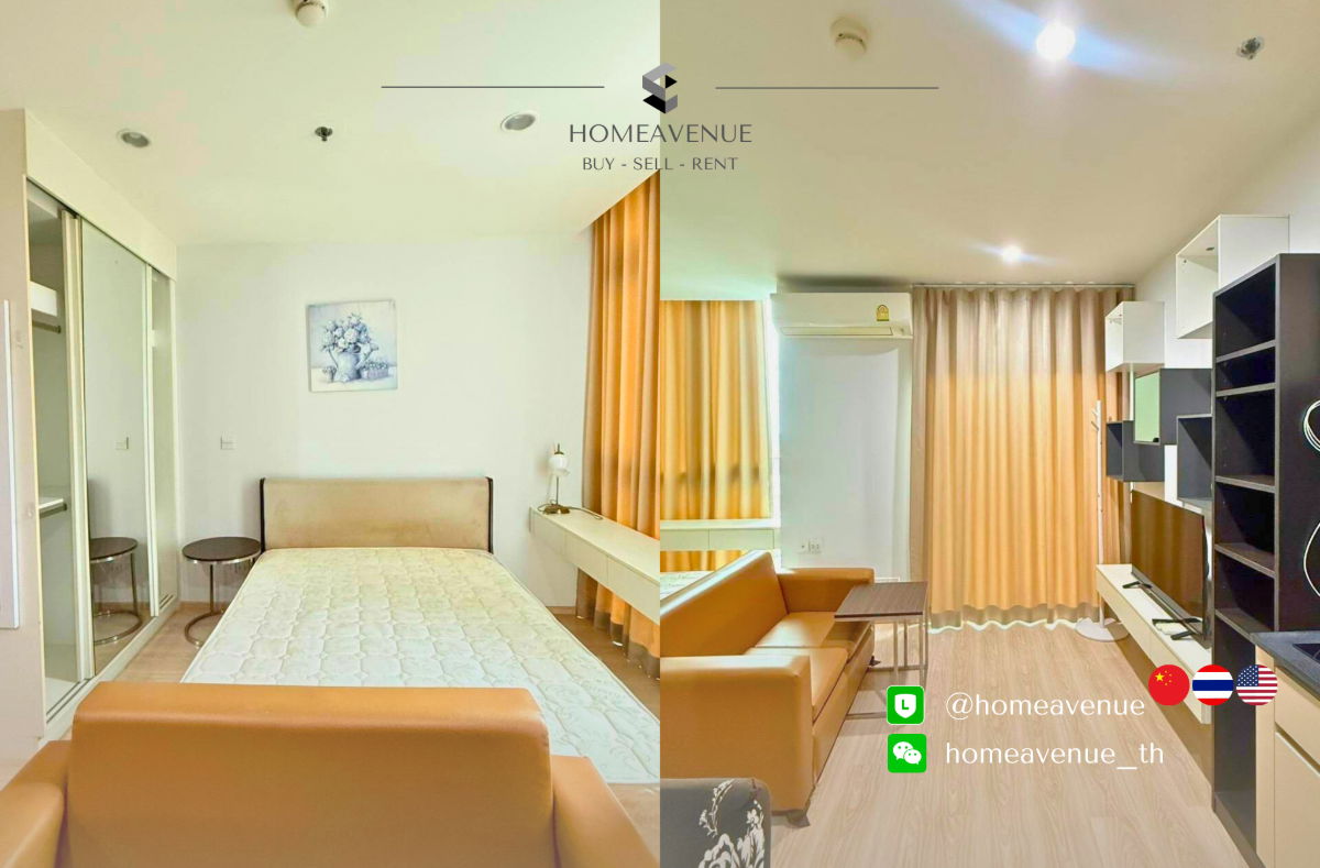 รูป 🏠ห้องไฮไลต์เสัปดาห์นี้ 🌟 ราคาดีสุดในตลาดเลย! 🔥 1-Bed (Studio)‼️ราคาดีกว่าตลาด!🚇ใกล้ MRT💥เข้าอยู่ได้เลย📲Line: @homeavenue⭐HA-4995 - รูปที่ 4/5