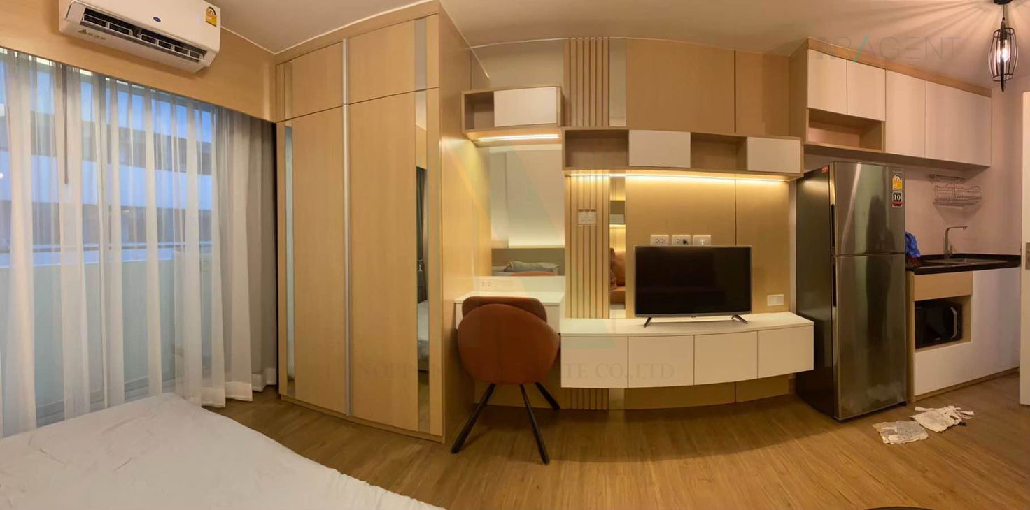 picture ð For Rent Condo PLUM CONDO PHAHOLYOTHIN 89 Building C, Floor 2,Studio, Room size 28 sqm - 3/8